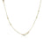9ct Gold Cable Style Paperclip Necklace