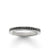 Thomas Sabo Sterling Silver Thin Bead Set Black cubic zirconia Ring