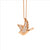 Rose Gold Plated Dove Necklace
