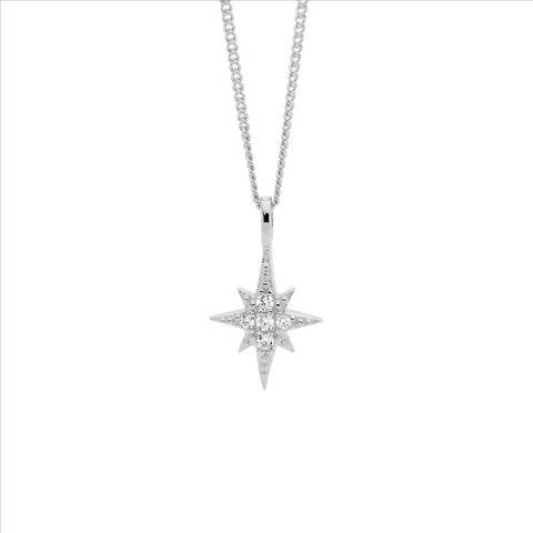 Silver Star Necklace