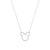 Mickey Mouse Outline Necklace