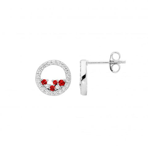 Sterling Silver Cubic Zirconia Studs