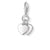 Sterling Silver Double Hearts Charm